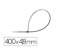 Brida q-connect color negro 400x4,8 mm bolsa de 100 unidades - KF17189