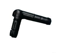 Brida Radiador Plástico Negro para mercedes W126 300SE 85-91 | Material plástico para robusto, resiste altas para temperaturas, para ajuste perfecto W124, para e60 para amg, años 94-95