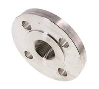 Brida Roscada DN40-PN40 Rp 1-1/2'' Acero Inoxidable 1.4571 EN 1092-1 (tipo 13)