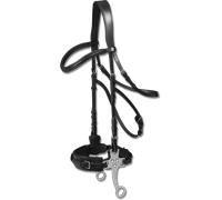 Brida Waldhausen X-Line Hackamore, Negro - Full X-Line