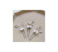 Bridal Hair Accessories Crystal Wedding Hair Pieces-Handmade Rhinestone Bridal Hair Pin for Women, Girls, Bridesmaids (D,6pcs)