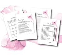 Bridal Shower Game: Perfect Fun for Wedding Parties & Bachelorette Celebrations!