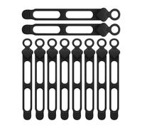 Bridas,10 Unidades Organizador De Cables De Silicone - Herramienta Multipropósito Para Gestión De Cordones Para Agrupar Almacenamiento Escritorio Coche Carga