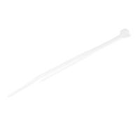100 PACK 4 CABLE TIES -WHITE NYLON ZIP TIE WRAPS UL T AA CBMZT4N