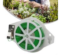Bridas de alambre de hierro para uso en jardinería, une plantas de forma segura y organiza cables sin esfuerzo (50 m)