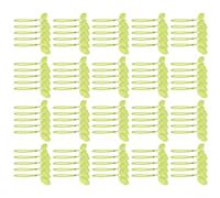 Bridas de alambre de nailon en forma de hoja para gestión de cables de jardín y soporte de plantas | 20 cm de longitud, para usar con mecanismo de bloqueo, para organización al aire libre y del hogar