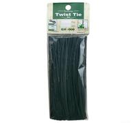 Bridas de bobina de jardín verdes de 15 cm, alambre recubierto de plástico, soporte flexible para corbatas para plantas, jardinería, organizadores de cables, estacas de entrenamiento reutilizables