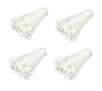 Bridas de cable Calidad Industrial Sujetadores de cable: 100X2.5mm Color: Blanco Cantidad: 200 Piezas
