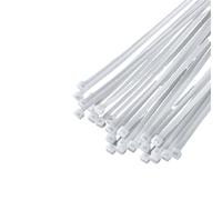 Bridas de cable con cierre automático, Bridas for cables de nailon autoblocantes, 10 Uds., envolturas con cremallera, correa, anillo sujeción, alambre(8x450-10pcs)