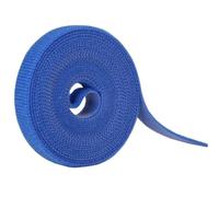 Bridas de nailon autoblocantes, 25M/rollo 10/12/15/20/25/30/50mm organizador de cables gestión bobinadora USB corte nailon lazos Cable auriculares(Blue,20mm x 25M)