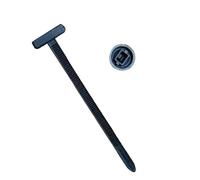 Bridas de nailon fuertes con diseño de bloqueo automático, juego de correas de nailon resistentes a la intemperie para maquinaria, hogar, reparaciones de automóviles, bridas protegidas para exteriores