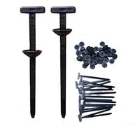 Bridas de nailon para cables, 100 unidades con mecanismo de autobloqueo para fijaciones rápidas y agrupación segura