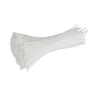 Bridas de nylon, Bridas for cables, 100 piezas, nailon blanco, autoblocantes, varios tamaños(4x150 width 2.6mm)