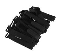 Bridas de Sujeción con Hebilla, 25 Piezas, 21, 8cm, Negro