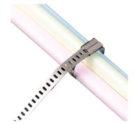 Bridas for cables de acero inoxidable, bridas for bloqueo automático Metal, anillos sujeción resistentes, correas for organizador envolturas escape, 100/10 Uds(5x200mm,30PCS)