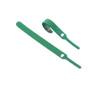 Bridas for cables liberables, 20/50/80/100/200 Uds., 150, 200, 300mm, correas de sujeción plástico reutilizables, vendaje nailon con cremallera(Green,200mm x 50pcs)