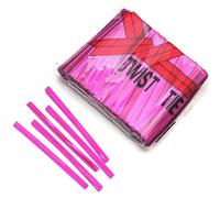 Bridas metálicas 7600Pcs Plastic Iron Tie Colorful Multi-Size Wire Sealing Binding for Candy Lollipop Cookies Food Gift Party Packaging(Hot pink,4X80mm)