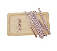 Bridas metálicas 800pcs Color Lattice Wire for Cello Bag Cake Lollipop Gifts Packgae Wedding Party DIY Packaging Tool Supplies 12cm(Brown Lattice)