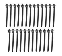 Bridas para Automóvil,25 Unidades de Nylon Antideslizantes de Gran Resistencia - Sujetadores de Cremallera para Paragolpes de Coche,para Organizar en Garaje Taller Hogar Autocaravana y SUV