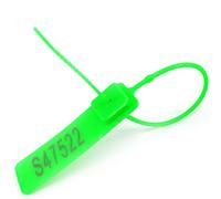 Bridas para cables, Bridas de nailon reutilizables con precintos seguridad numerados for organizar el equipaje, color verde, 207 mm(Grün)