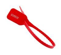 Bridas para cables, bridas reutilizables, bridas d Bridas autoblocantes reutilizables rojas con precintos numerados for equipaje (paquete de 1000)