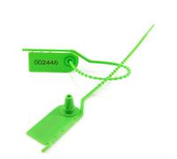 Bridas para cables, Bridas reutilizables con etiquetas de seguridad numeradas for extintor equipaje, multicolor, 210 mm largo, paquete 100/200/500(Grün,500)