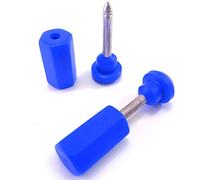 Bridas para cables, Hook And Loop Cable Ties And Carton Security Bolt Seals Numbered Blue