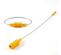 Bridas para cables, Reusable Self Locking Security Cable Ties Numbered Steel Wire Seals for Container Tanker Transportation Luggage Multicolor 50mm Nylon(Unique Colour)