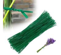 Bridas para Plantas Trepadoras 200 Piezas Lazos de Plantas Verdes 1 Mmbridas Pequeñas para Plantas 20 cm Bridas Ajustables para Plantas para Plantas, Flores, Vides, Jardín, Granja
