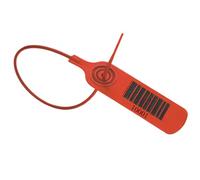 Bridas Plastico, 100pcs Brida Para Cables, Etiqueta Brida, Etiquetas Cables Para Etiquetas De Ropa, Llaveros, Etiquetadoras (Rojo)