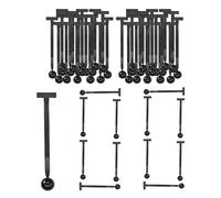 Bridas sujetacables | 100 bridas para reparación de coches | Multiusos resistentes para vehículos | Herramienta para fijar y organizar en camiones y talleres