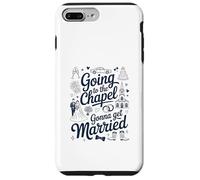 Bride Bridal Going To The Chapel Gonna Get Married Wedding Carcasa para iPhone 7 Plus/8 Plus