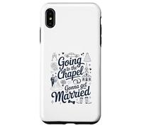 Bride Bridal Going To The Chapel Gonna Get Married Wedding Carcasa para iPhone XS Max