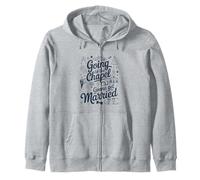 Bride Bridal Going To The Chapel Gonna Get Married Wedding Sudadera con Capucha