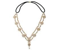 Bride Headdress Hair Accesories Elegant Head Chain Jewelry Women Wedding Accessories Bridal Headpiece para ocasiones especiales y festivales(Color 7)