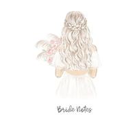 Bride Notes | Wedding Planning | Gift for the Bride to Be | Blank Notebook | 6x9 -120 Pages | Wide-Ruled Lined Paper