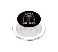 Bride Or Die Retro Halloween Despedida de Soltera a Juego PopSockets PopGrip para MagSafe