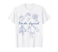 Bride Squad - Lazo para dama de honor, fiesta de novia, boda, despedida de soltera Camiseta