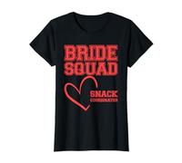 Bride Squad Snack Coordinador Despedida de Solteras Camiseta