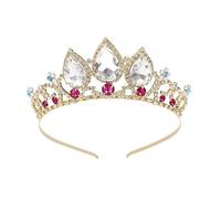 Bride Wedding Tiaras Crown Headpiece Crystal Girl Princess Diadem Photography Hair Accessories para Bodas(Color 1)