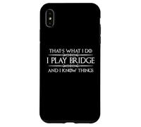 Bridge Player | Juego Bridge y sé Cosas Divertidas Carcasa para iPhone XS MAX