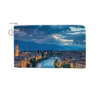 Bridge Ponte Degli Alpini at River Brenta - Monedero con cremallera