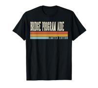 Bridge Program Aide Week Retro Vintage Día De Regreso A Clases Camiseta