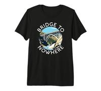 Bridge To Nowhere California Los Ángeles Bosque Senderismo Retro Camiseta Premium