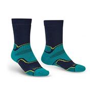 Bridgedale 710279/282/L Calcetines, Gasolina/Azul Marino, L para Hombre