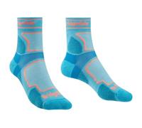 BRIDGEDALE Calcetines marca modelo Trail Run Ultralight T2 Coolmax Sport ¾ Crew Wms azul M