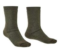BRIDGEDALE Explorer HW Merino Perf. Boot Calcetines, Unisex Adulto, Verde Oliva, Única