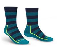 Bridgedale HIKE Calcetines ligeros Merino Performance Boot Original Hombre - Gasolina/Azul Marino