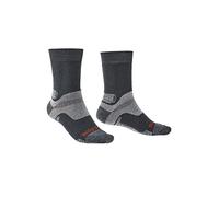 BRIDGEDALE Hike MW Merino Perf. Boot Calcetines, Unisex adulto, Gris, Única