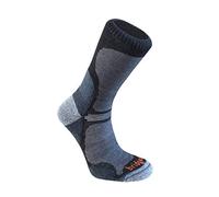 BRIDGEDALE Hike UL Merino Perf. Crew Calcetines, Unisex adulto, Negro, Única